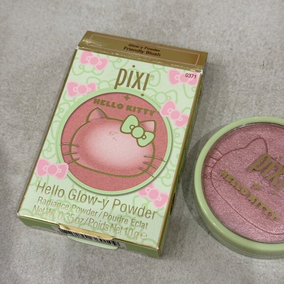 Pixi x Hello Kitty Glow-y Powder Friendly Blush 0.35 oz - Picture 3 of 5